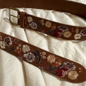 Lucky Brand Embroidered Belt
